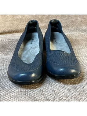 FootSmart Stretchables Womens Heel Black Comfort size 7.5